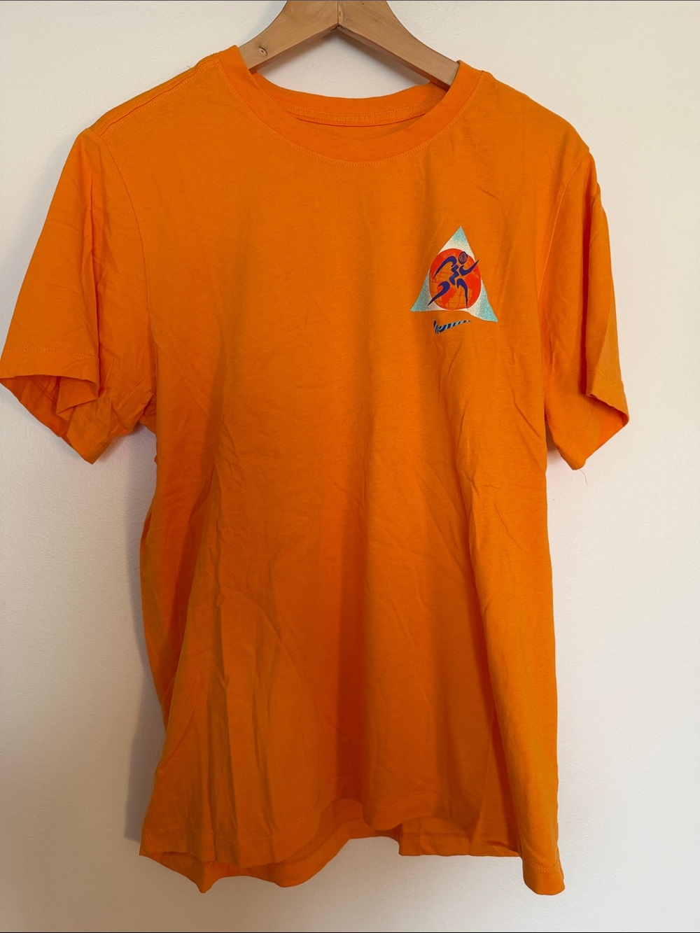 Nike Orange Short-Sleeve Graphic Tee